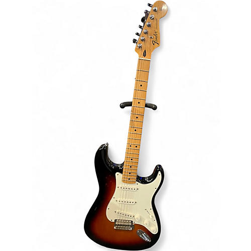 Used Fender Standard Stratocaster Brown Sunburst Solid Body Electric Guitar Brown Sunburst