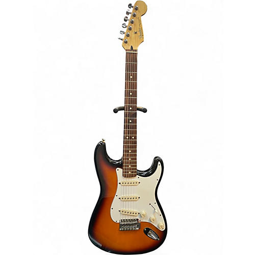Used Fender Standard Stratocaster Brown Sunburst Solid Body Electric Guitar Brown Sunburst