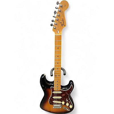Used Fender Standard Stratocaster Brown Sunburst Solid Body Electric Guitar