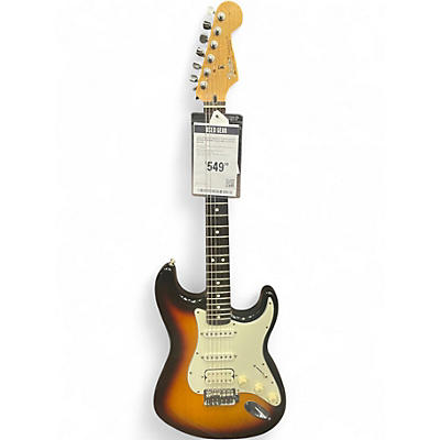 Used Fender Standard Stratocaster Brown Sunburst Solid Body Electric Guitar