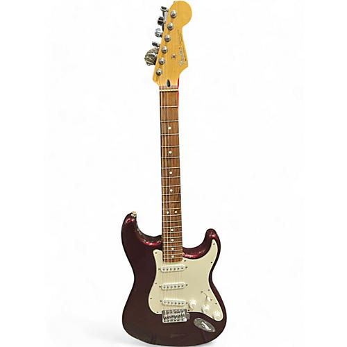 Fender Used Fender Standard Stratocaster Burgundy Mist Solid Body Electric Guitar Burgundy Mist