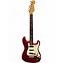 Used Fender Standard Stratocaster Candy Apple Red Metallic Solid Body Electric Guitar Candy Apple Red Metallic