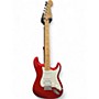 Used Fender Standard Stratocaster Candy Apple Red Metallic Solid Body Electric Guitar Candy Apple Red Metallic