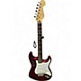 Used Fender Standard Stratocaster Candy Apple Red Solid Body Electric Guitar Candy Apple Red