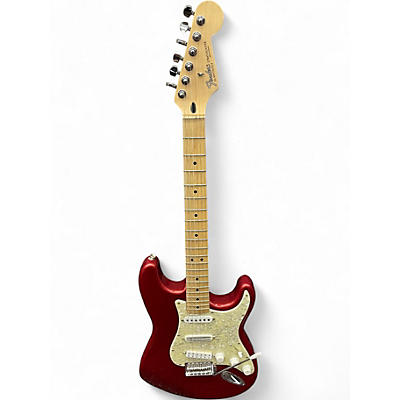 Used Fender Standard Stratocaster Candy Apple Red Solid Body Electric Guitar