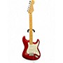 Used Fender Standard Stratocaster Candy Apple Red Solid Body Electric Guitar Candy Apple Red