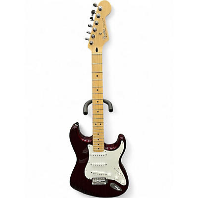 Used Fender Standard Stratocaster Candy Apple Red Solid Body Electric Guitar