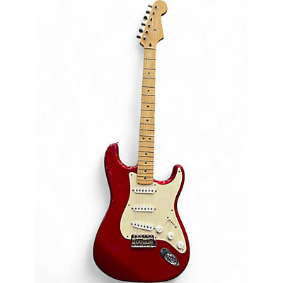 Fender Used Fender Standard Stratocaster Cherry Solid Body Electric Guitar