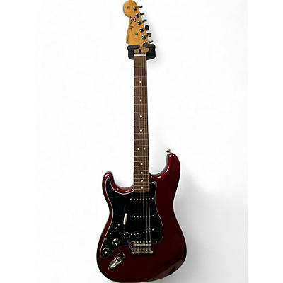 Fender Used Fender Standard Stratocaster Cherry Solid Body Electric Guitar