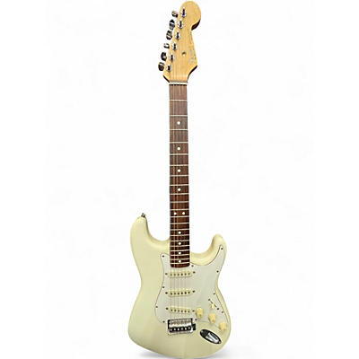 Used Fender Standard Stratocaster Classic White Solid Body Electric Guitar