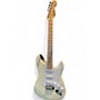 Used Fender Standard Stratocaster Cream Solid Body Electric Guitar Cream