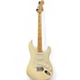 Used Fender Standard Stratocaster Cream Solid Body Electric Guitar Cream