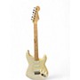Used Fender Standard Stratocaster Cream Solid Body Electric Guitar Cream