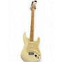 Used Fender Standard Stratocaster Cream Solid Body Electric Guitar Cream