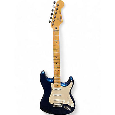 Fender Used Fender Standard Stratocaster Electron Blue Metallic Solid Body Electric Guitar