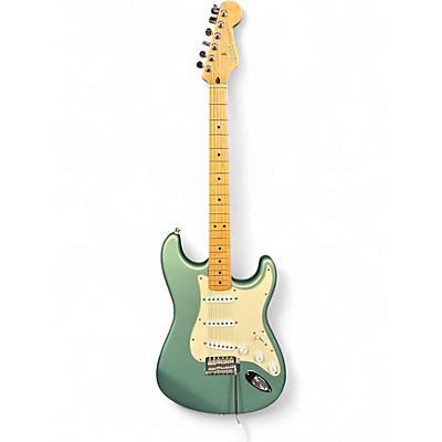 Used Fender Standard Stratocaster Emerald Green Solid Body Electric Guitar