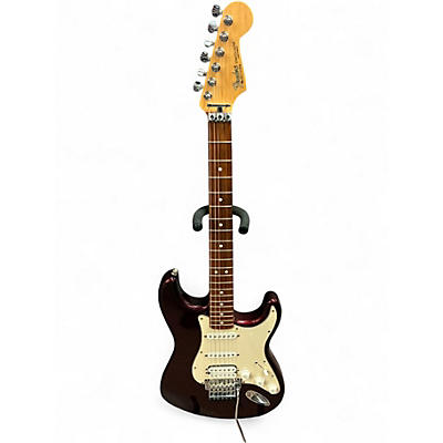 Used Fender Standard Stratocaster FRHSS Midnight Wine Solid Body Electric Guitar
