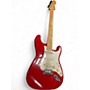 Used Fender Standard Stratocaster Fiesta Red Solid Body Electric Guitar Fiesta Red