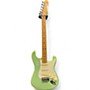 Used Fender Standard Stratocaster Green Solid Body Electric Guitar Green