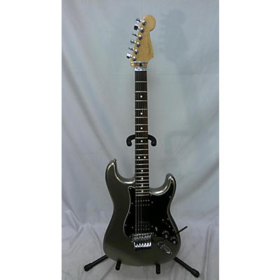 Fender Used Fender Standard Stratocaster HH Floyd Rose Silver Spakr Solid Body Electric Guitar