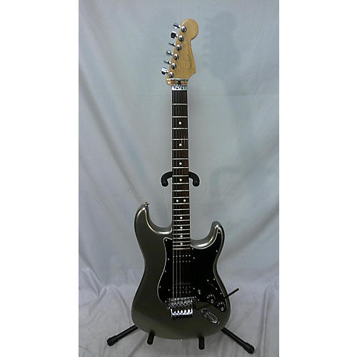 Fender Used Fender Standard Stratocaster HH Floyd Rose Silver Spakr Solid Body Electric Guitar Silver spakr