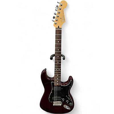 Used Fender Standard Stratocaster HH Midnight Wine Solid Body Electric Guitar