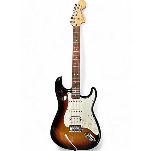 Fender Used Fender Standard Stratocaster HSS 3 Tone Sunburst Solid Body Electric Guitar 3 Tone Sunburst