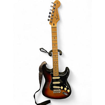 Used Fender Standard Stratocaster HSS 3 Tone Sunburst Solid Body Electric Guitar