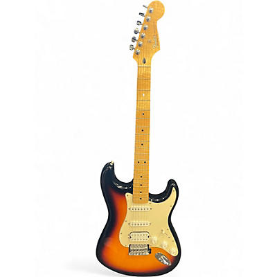 Used Fender Standard Stratocaster HSS 3 Tone Sunburst Solid Body Electric Guitar