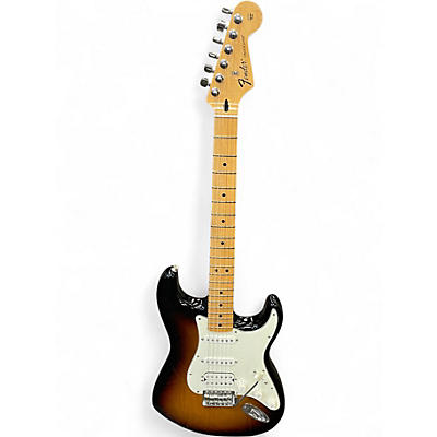 Used Fender Standard Stratocaster HSS 3 Tone Sunburst Solid Body Electric Guitar