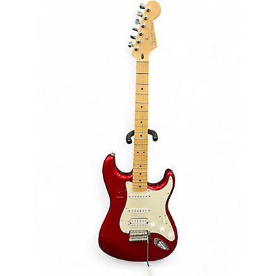 Used Fender Standard Stratocaster HSS 60th Anniverary Candy Apple Red Solid Body Electric Guitar