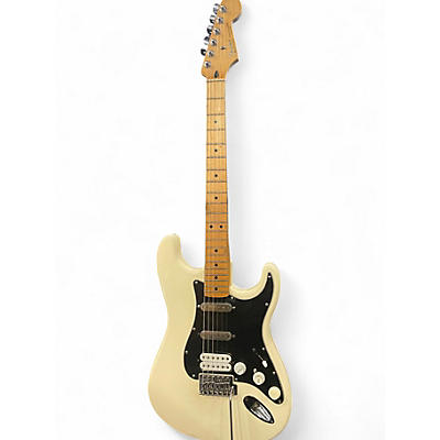 Used Fender Standard Stratocaster HSS Arctic White Solid Body Electric Guitar
