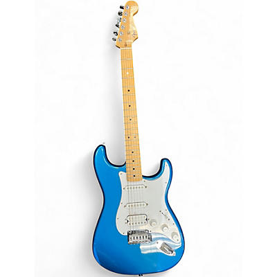 Used Fender Standard Stratocaster HSS BLUE Solid Body Electric Guitar