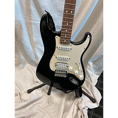 Fender Used Fender Standard Stratocaster HSS Black Solid Body Electric Guitar