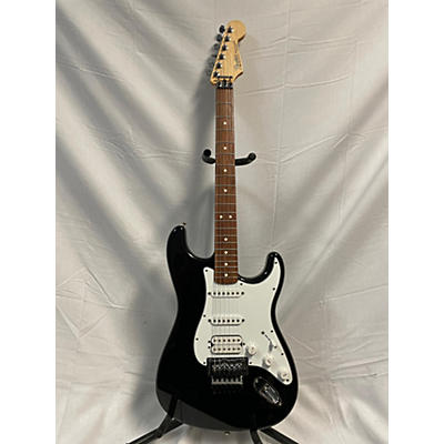 Fender Used Fender Standard Stratocaster HSS Black Solid Body Electric Guitar