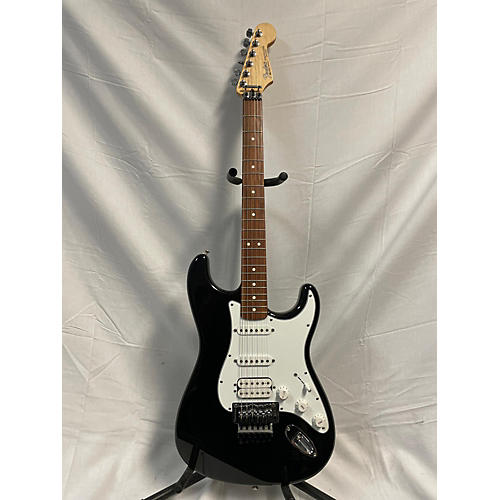 Fender Used Fender Standard Stratocaster HSS Black Solid Body Electric Guitar Black