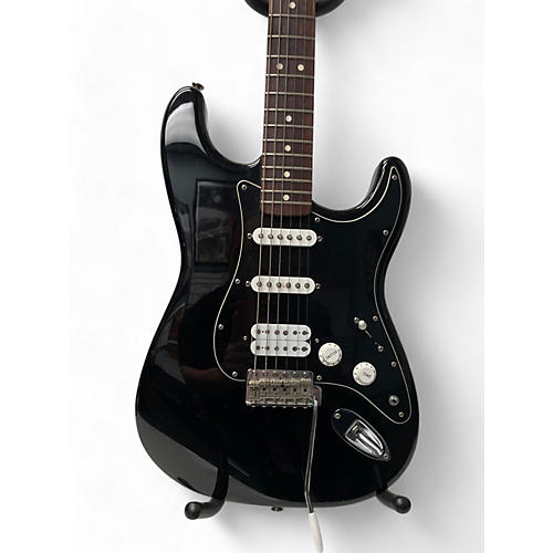 Fender Used Fender Standard Stratocaster HSS Black Solid Body Electric Guitar Black