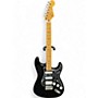 Used Fender Standard Stratocaster HSS Black Solid Body Electric Guitar Black