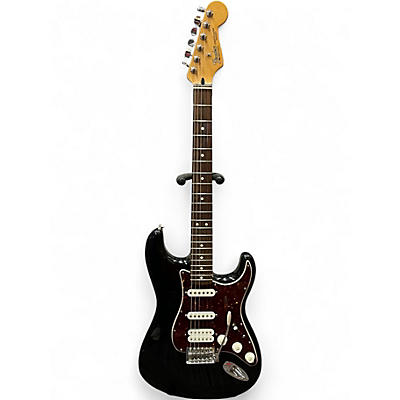 Used Fender Standard Stratocaster HSS Black Solid Body Electric Guitar