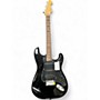 Used Fender Standard Stratocaster HSS Black Solid Body Electric Guitar Black