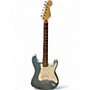 Used Fender Standard Stratocaster HSS Blue Agave Solid Body Electric Guitar Blue Agave