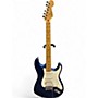 Used Fender Standard Stratocaster HSS Blue Solid Body Electric Guitar Blue