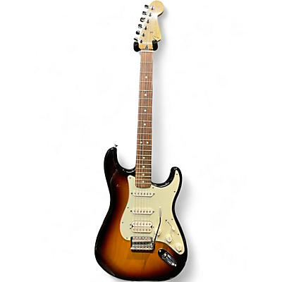 Used Fender Standard Stratocaster HSS Brown Sunburst Solid Body Electric Guitar