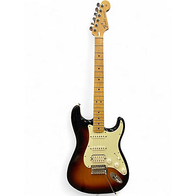 Used Fender Standard Stratocaster HSS Brown Sunburst Solid Body Electric Guitar