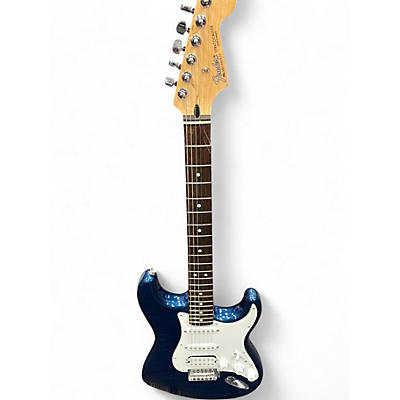 Used Fender Standard Stratocaster HSS COBRA BLUE Solid Body Electric Guitar