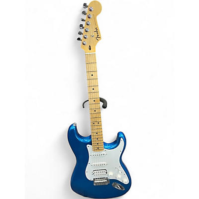 Used Fender Standard Stratocaster HSS Metallic Aqua Marine Solid Body Electric Guitar