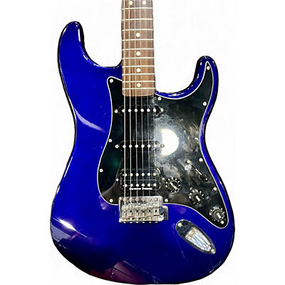 Fender Used Fender Standard Stratocaster HSS Midnight Blue Solid Body Electric Guitar