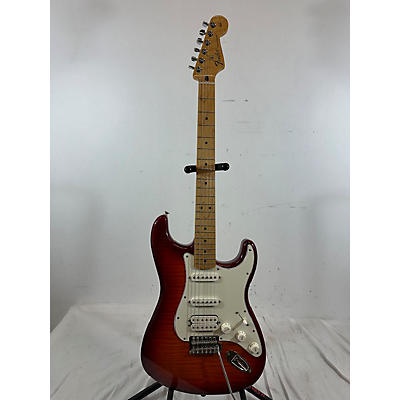 Fender Used Fender Standard Stratocaster HSS Plus Top 2 Tone Sunburst Solid Body Electric Guitar