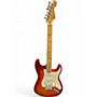 Used Fender Standard Stratocaster HSS Plus Top Cherry Sunburst Solid Body Electric Guitar Cherry Sunburst