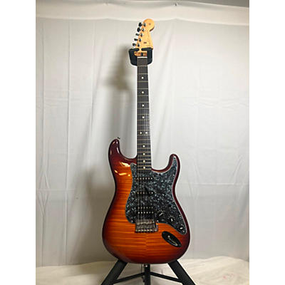 Fender Used Fender Standard Stratocaster HSS Plus Top Sunburst Solid Body Electric Guitar